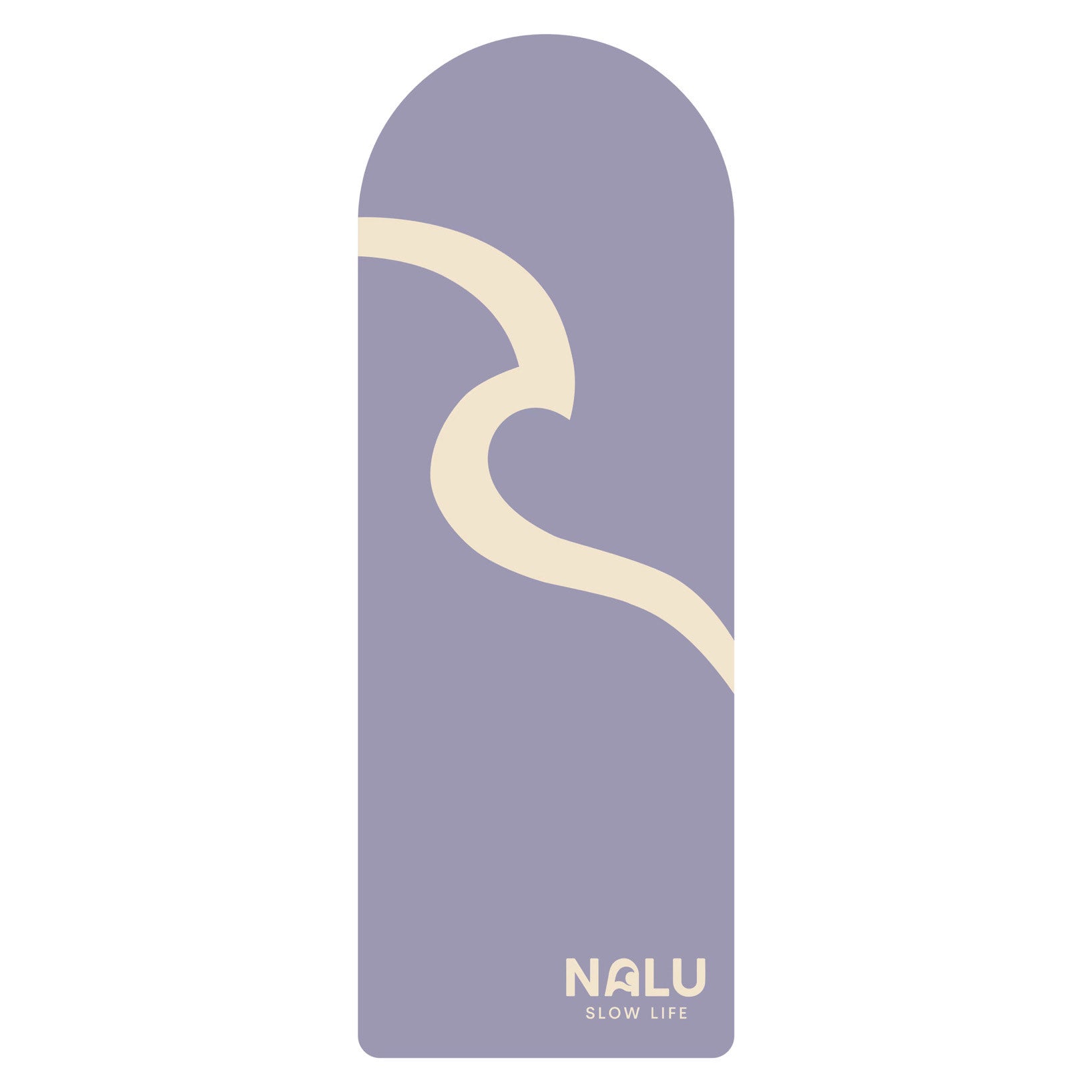 Tapis de yoga Wave Mauve