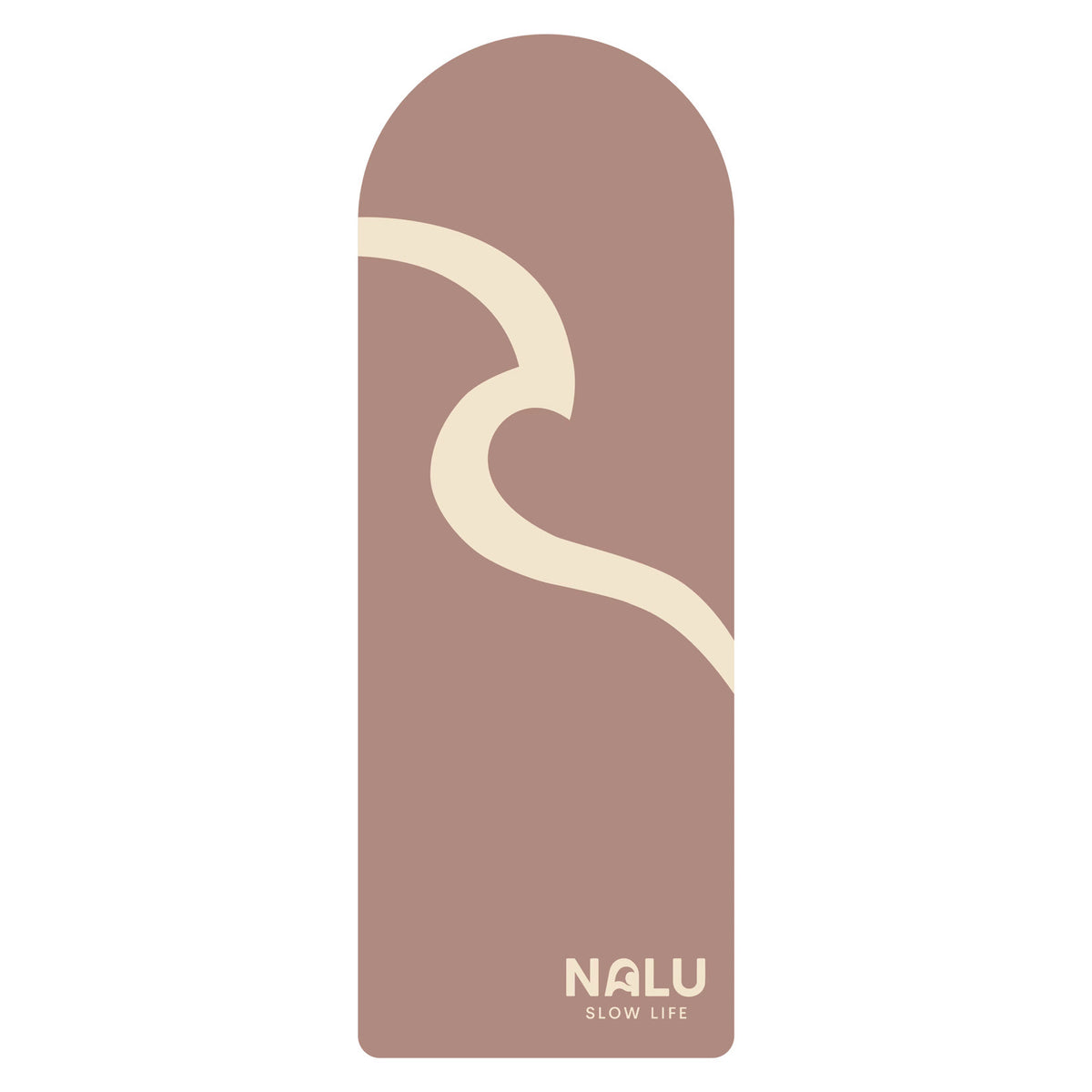 Tapis de yoga Wave Rose Corail