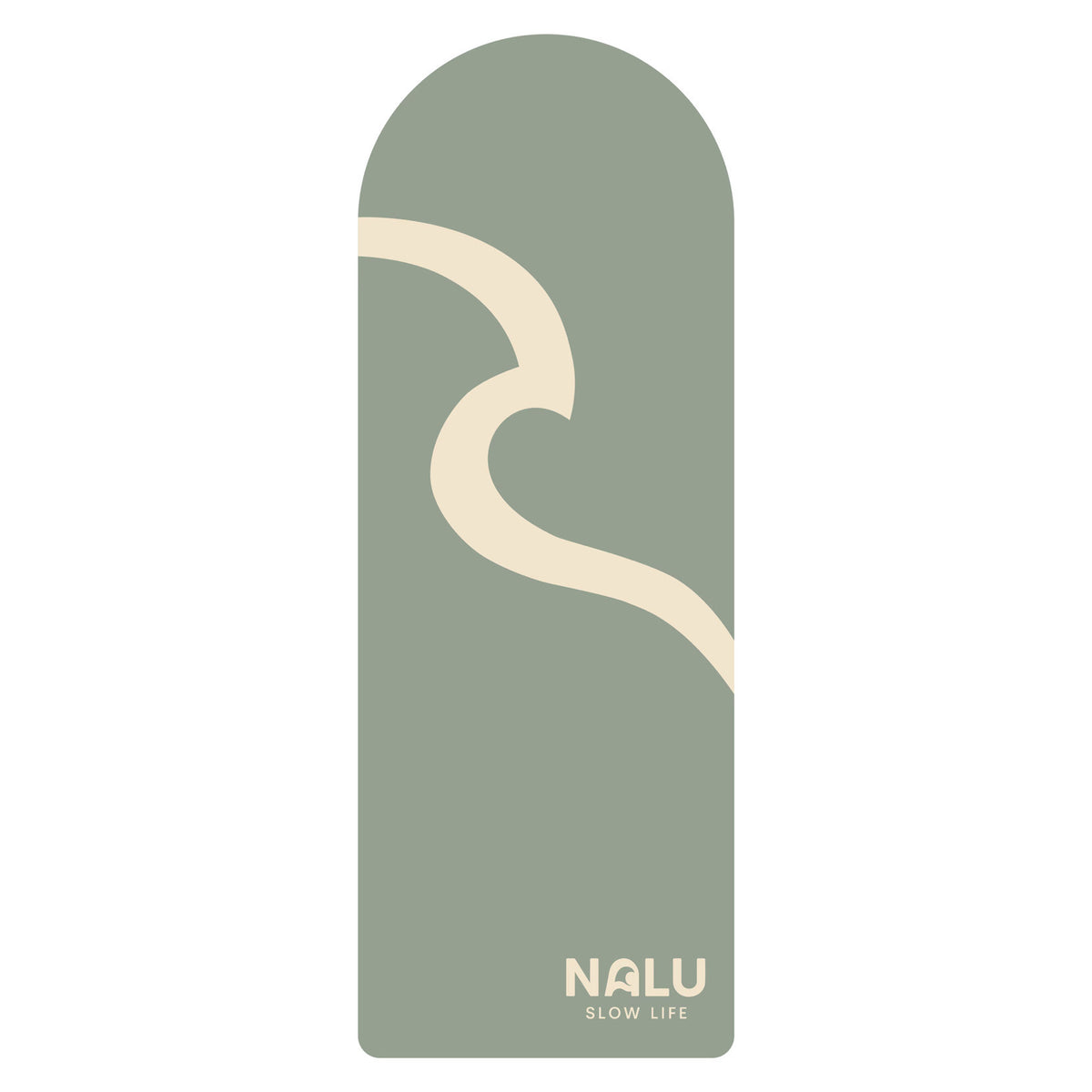 Tapis de yoga Wave Vert Lagon